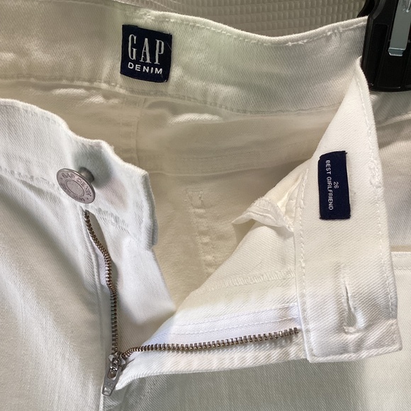 GAP Best Girlfriend White Ankle Jeans * 26* EUC - Picture 4 of 7